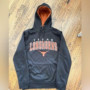 Colosseum Texas Longhorns Black Hoodie Men's Sweatshirt Size Small *Mint*